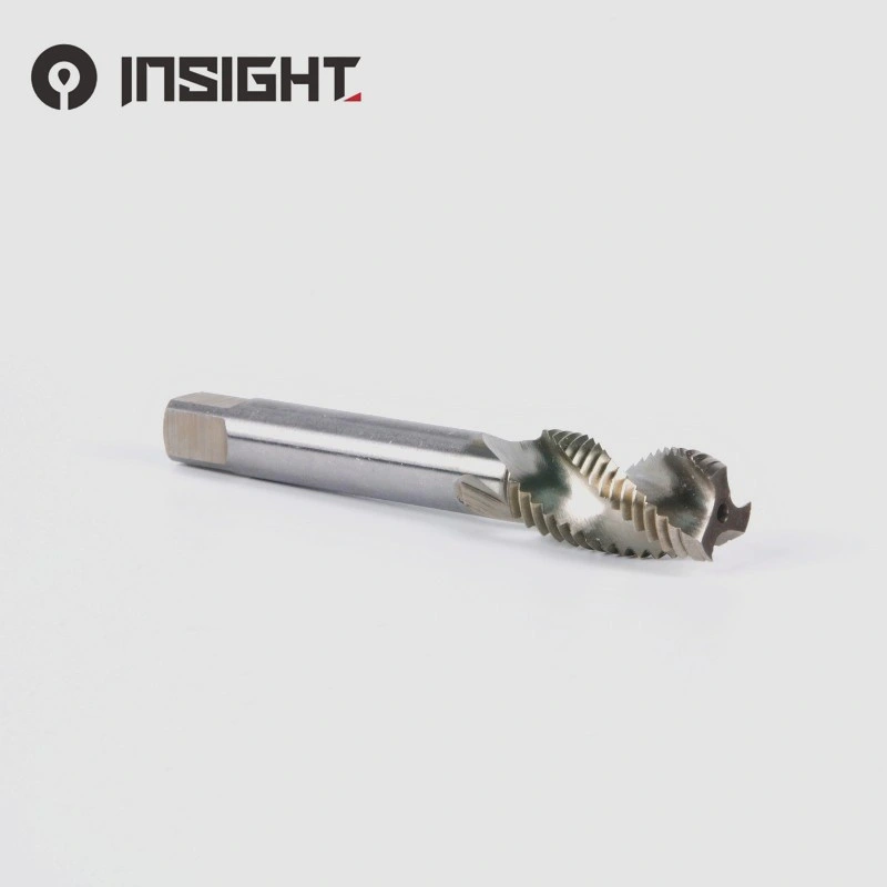 DIN Spiral Taps with Tin Coating HSS Spiral Flute Threading Taps