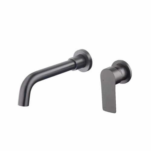 Built-in Design Bathroom Mixer Tap Gun Grey Finished