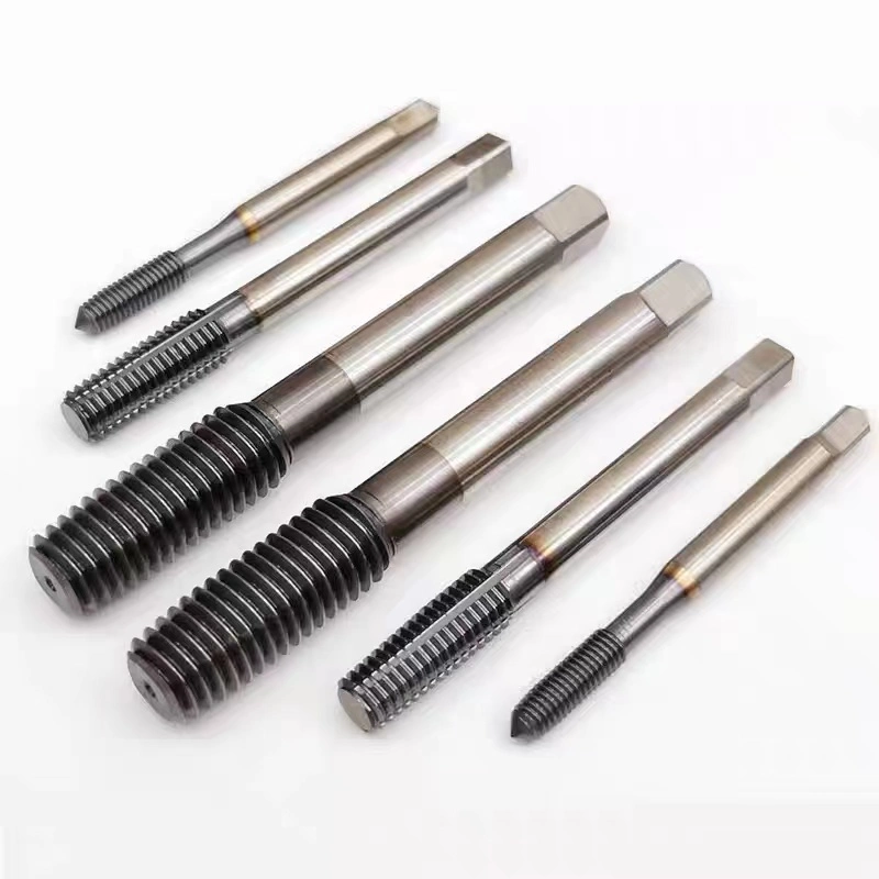 Wyk Durable High Speed Steel Threading Taps 6PCS Manual Taps Set Combination Metric M3-M10