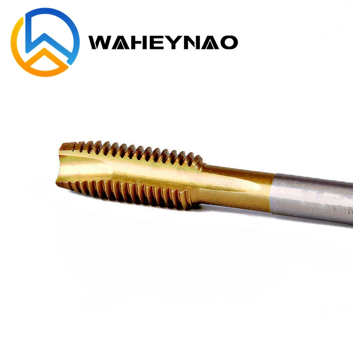 Waheynao Co8% Coated Metric HSS Machine Spiral Screw Pointed Taps for Thread Forming