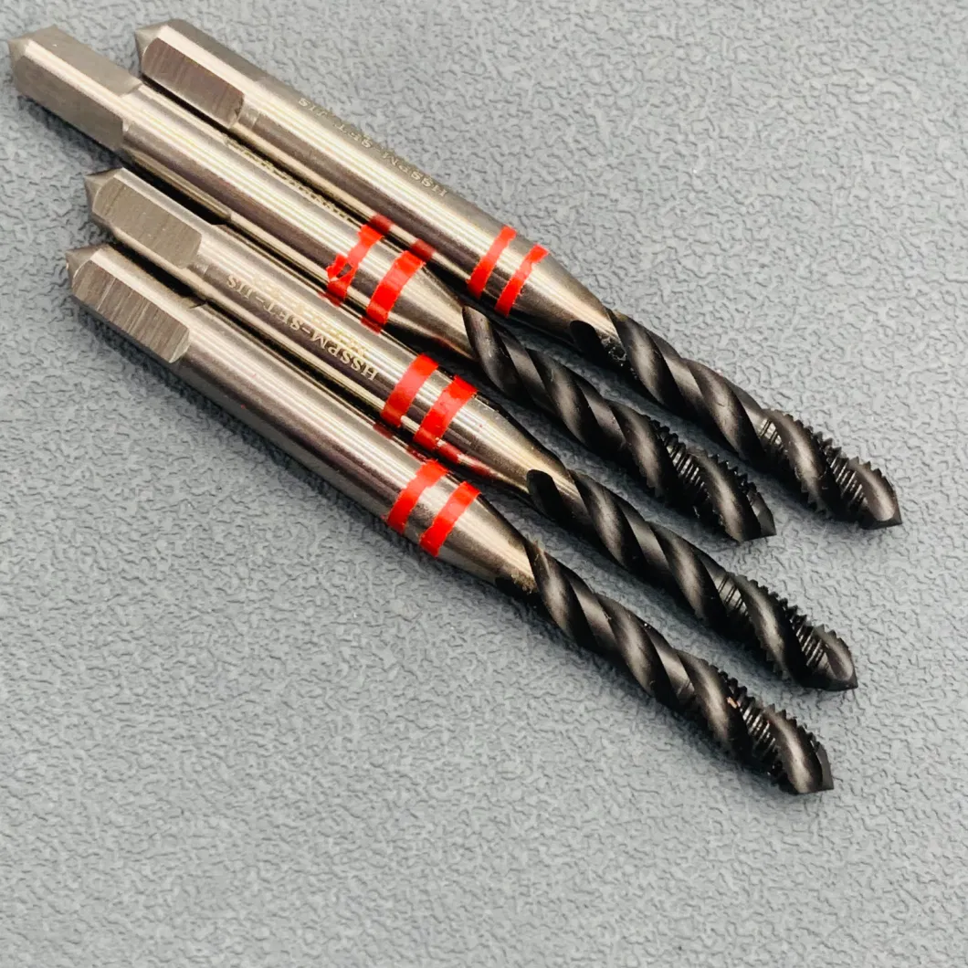 Grewin-Wholesale Price High Speed Steel Tap Hsse-Pm M2-M24 Metric Cutting Tool Spiral Flute Plug Machine Screw Thread Taps