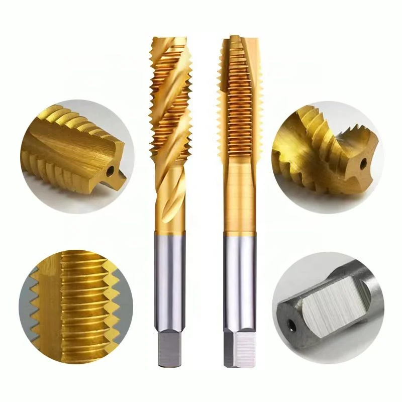 Machine Taps Manufacturers Carbide Thread Tap with Coating M21 HSS Screw Taps