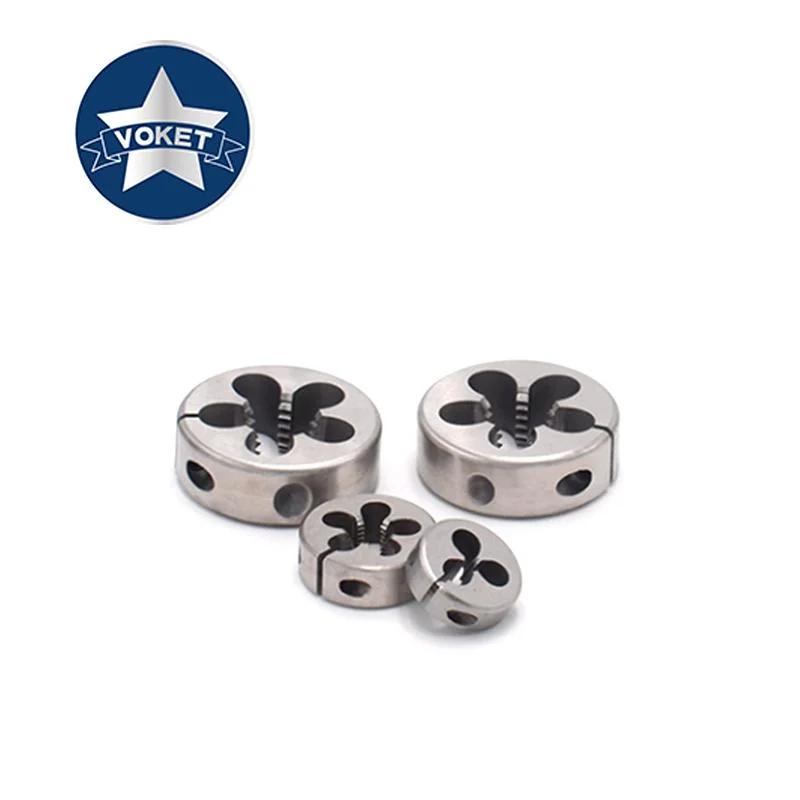 Hsse Metric Adjustable Ar-D Round Die M3 M3.5 M4 M4.5 M5 M5.5 M6 M7 M8 M9 M10 X0.5 X0.6 X0.8 X0.9 X1.25 X1.75 Screw Thread Threading Dies