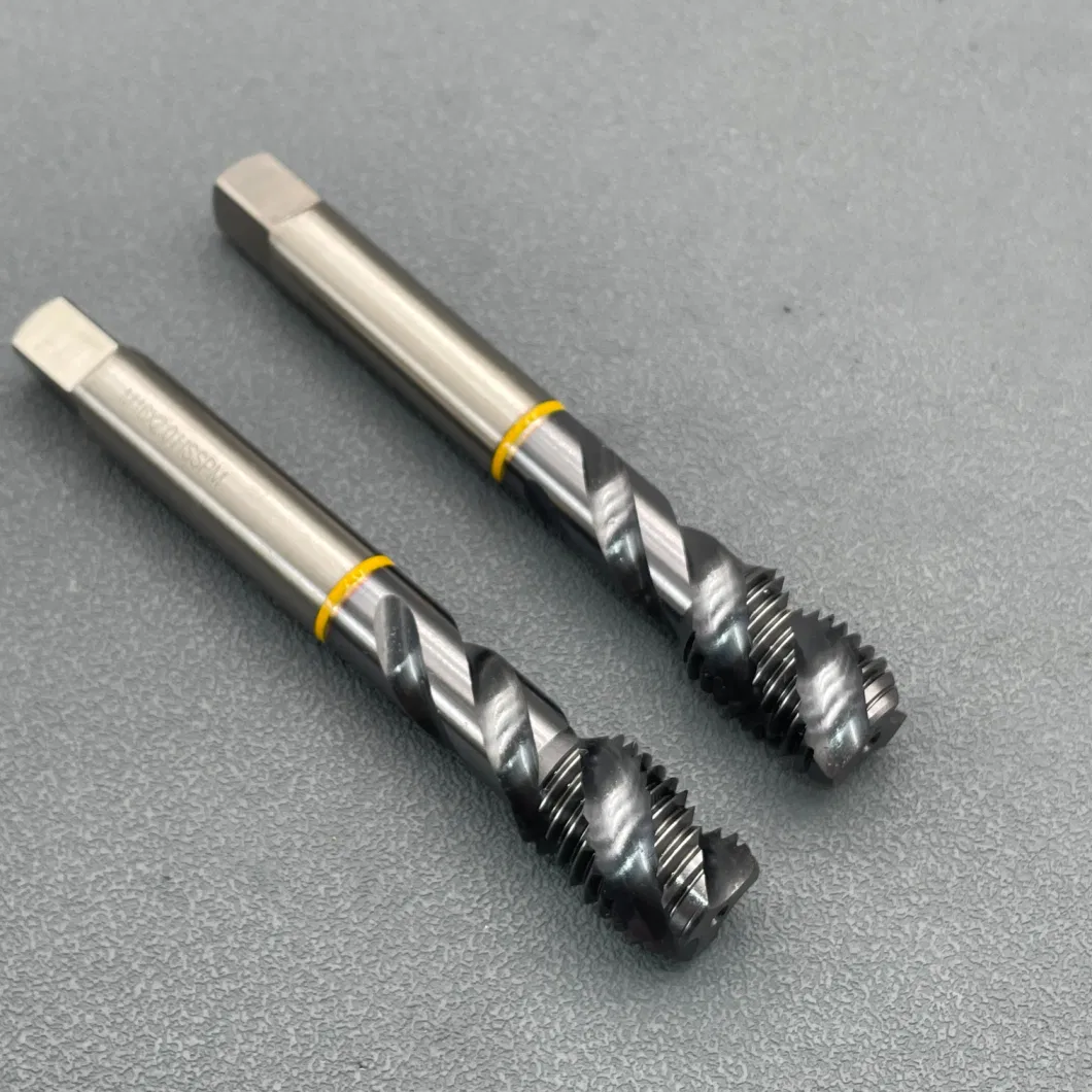 Grewin-High Speed Steel Screw Thread Tap Hsse-Pm DIN376 Durable Taps Spiral Flute Alloy Thread Cutting Tool