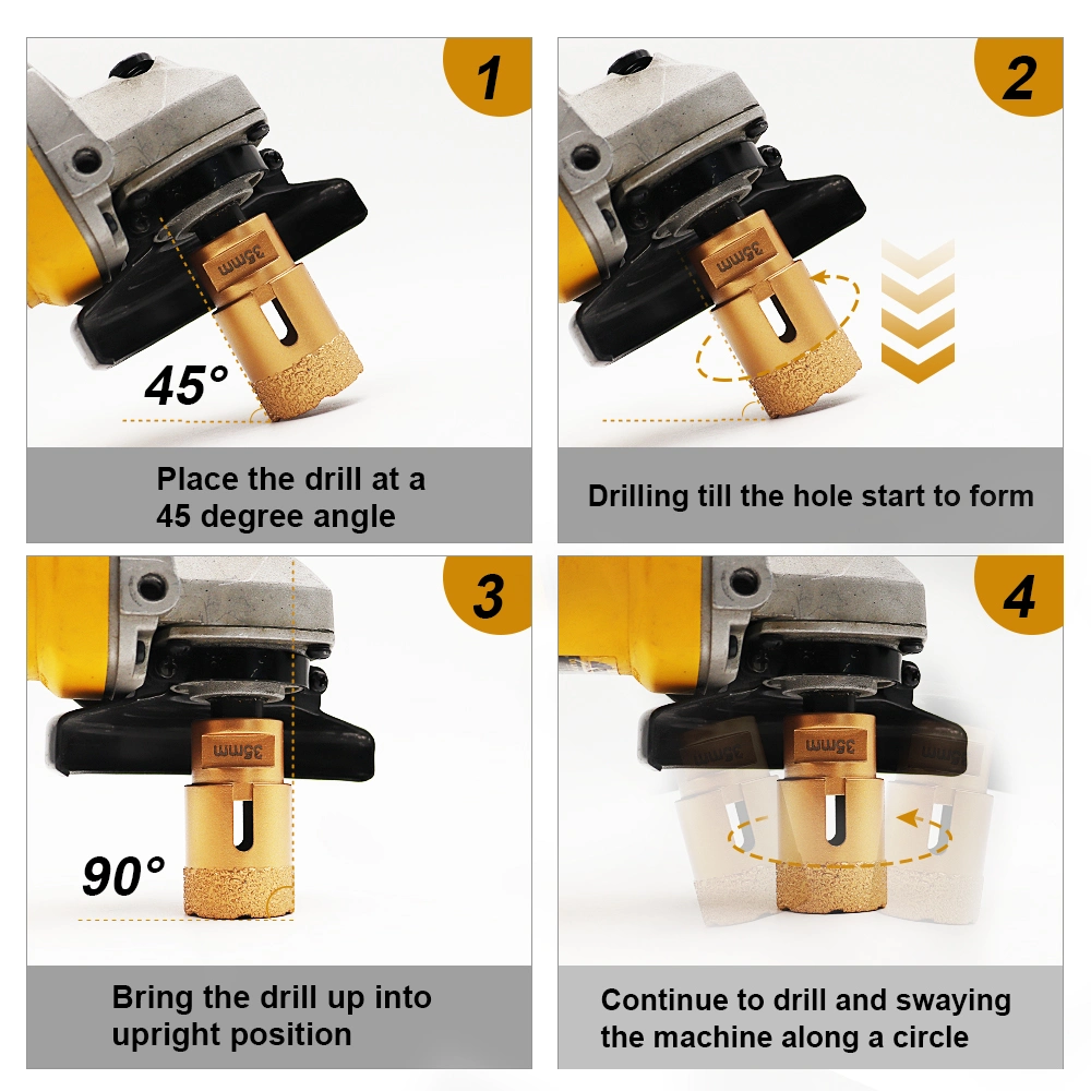 Dia 35 mm Thread M14 for Marble Granite Diamond Cutting Tool