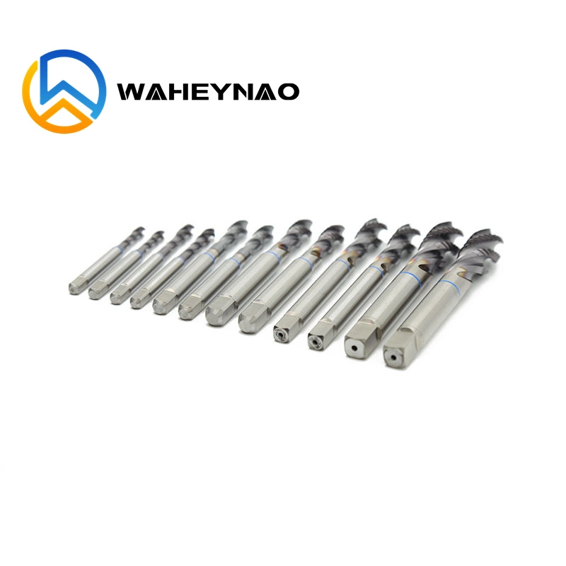 Professional Hsse CNC Spiral Flute Machine Taps with Ticn Coating