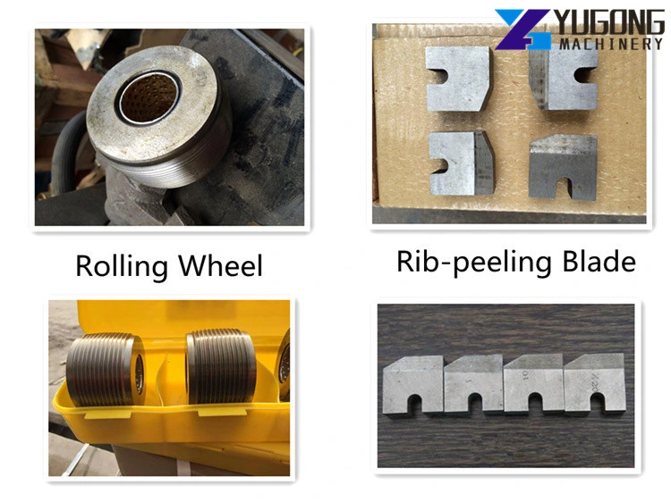 Thread Rolling Rod Threaded Roller Bar Parallel Rebar Threading Machine Price