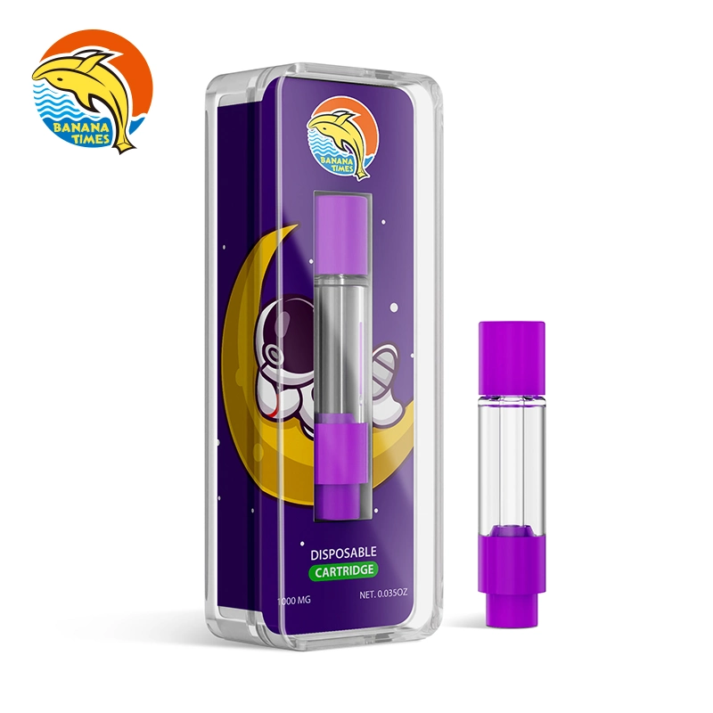 2023 Hottest Full Glass 1ml Vape Pen Empty Cartridge Wholesale Custom Package Disposable Vape Cartridge