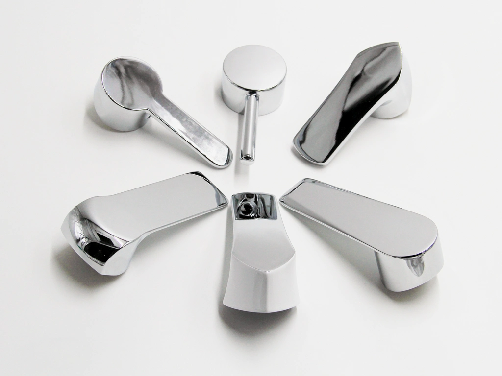 Round Shape Basin Tap Handle with Zinc Die Casting Process