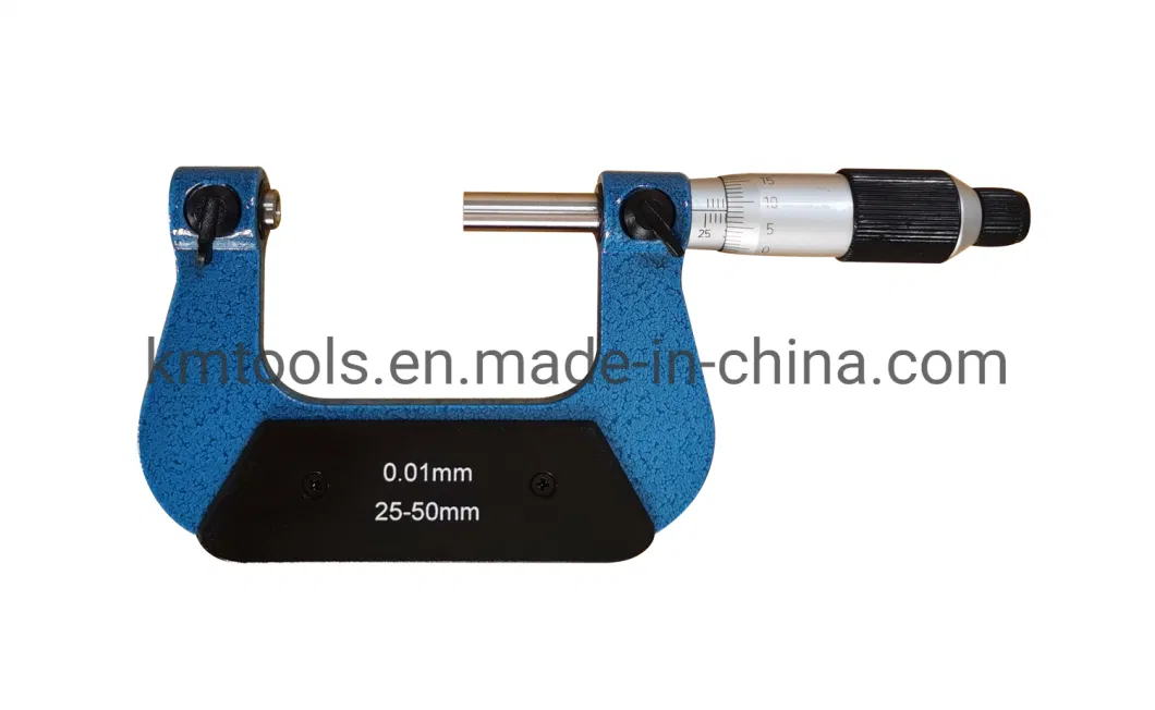 Ratchet Stop 25-50mm Screw Thread Micrometer Gauge Tools