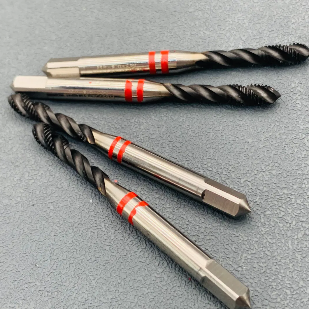 Grewin-Wholesale Price High Speed Steel Tap Hsse-Pm M2-M24 Metric Cutting Tool Spiral Flute Plug Machine Screw Thread Taps