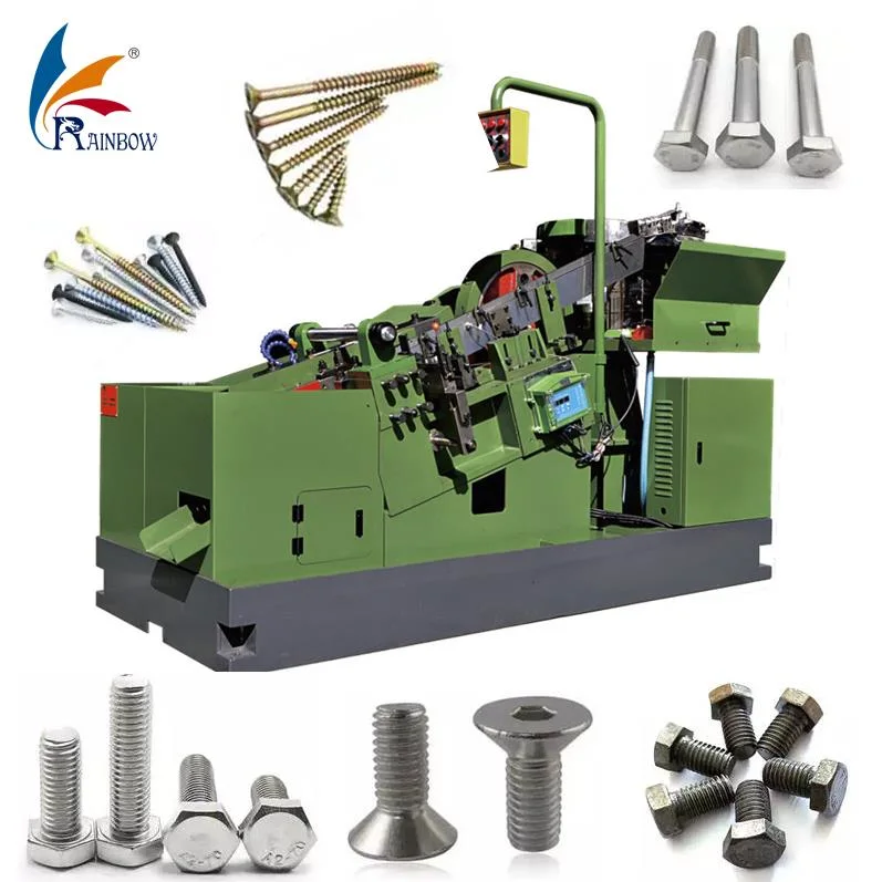 Bolts and Nuts Making Machine Automatic Drawing Thread Rolling Machine