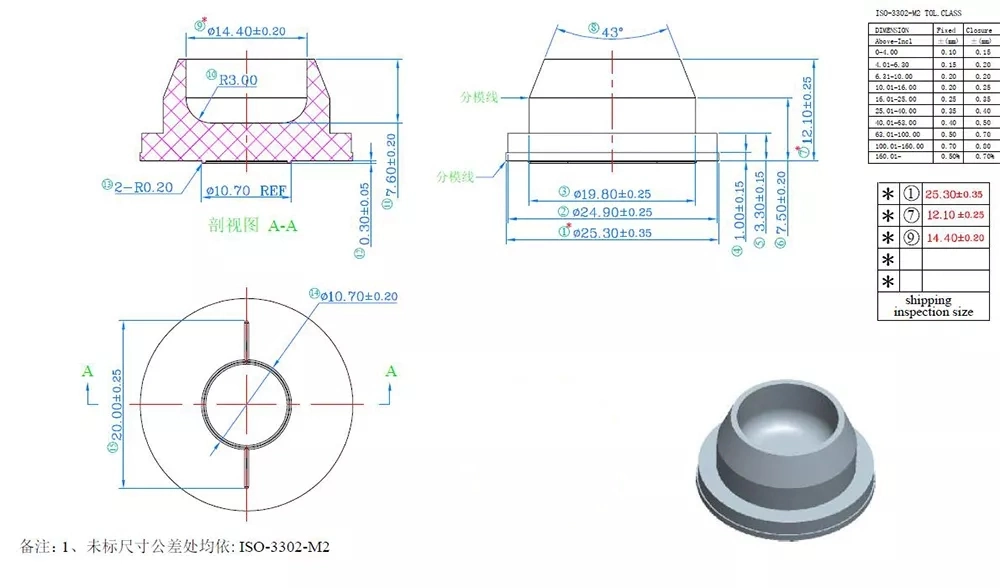 Competitive Factory Prices Silicone Rubber Plug