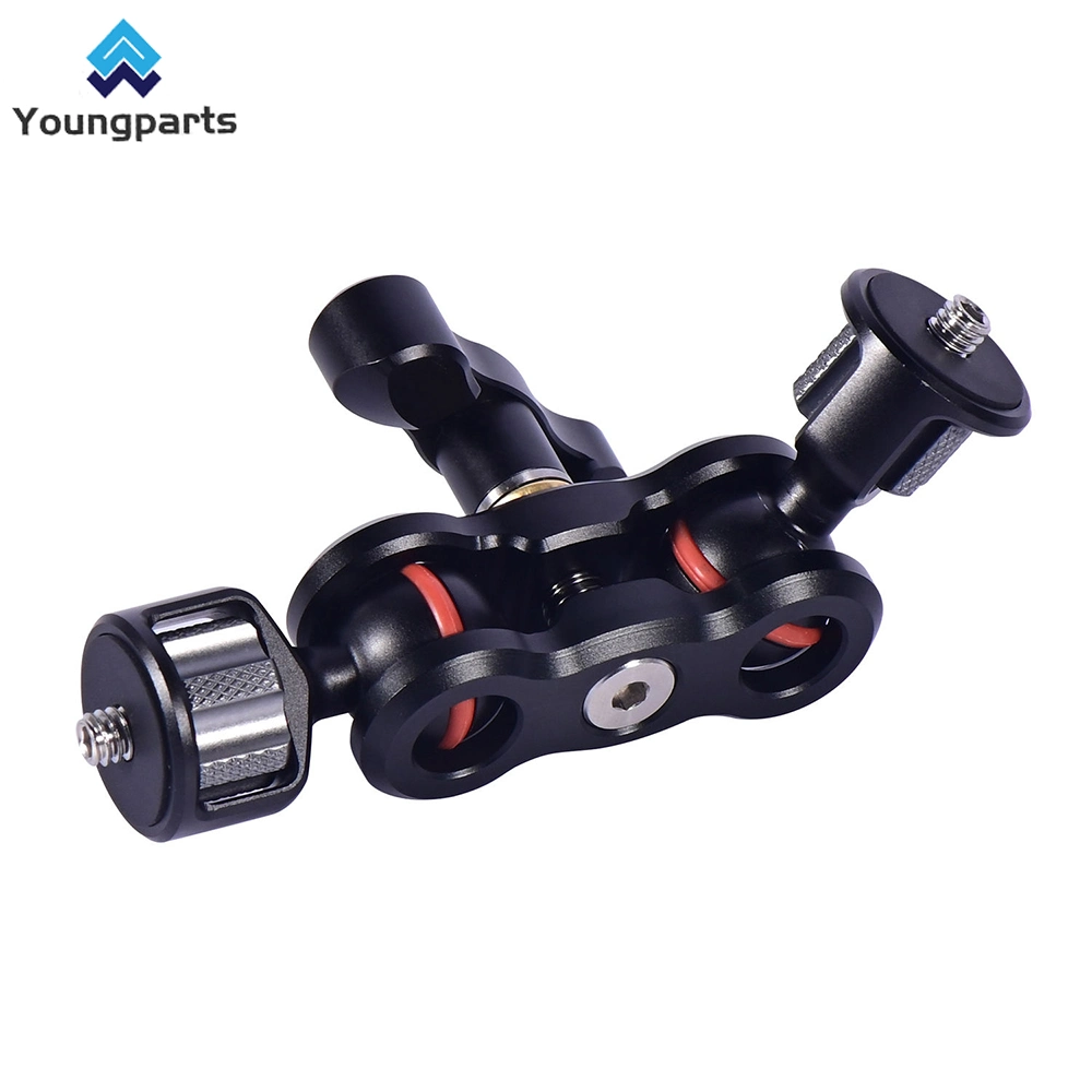 Universal 1/4 Screw Adjustable Arm Bracket Mount Camera Stabilizer Arm Articulating Aluminum Alloy Camera Magic Arm