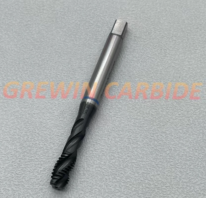 Grewin- High Precision Thread Customized Machine Tap HSS Spiral Flute Taps M8*1.25