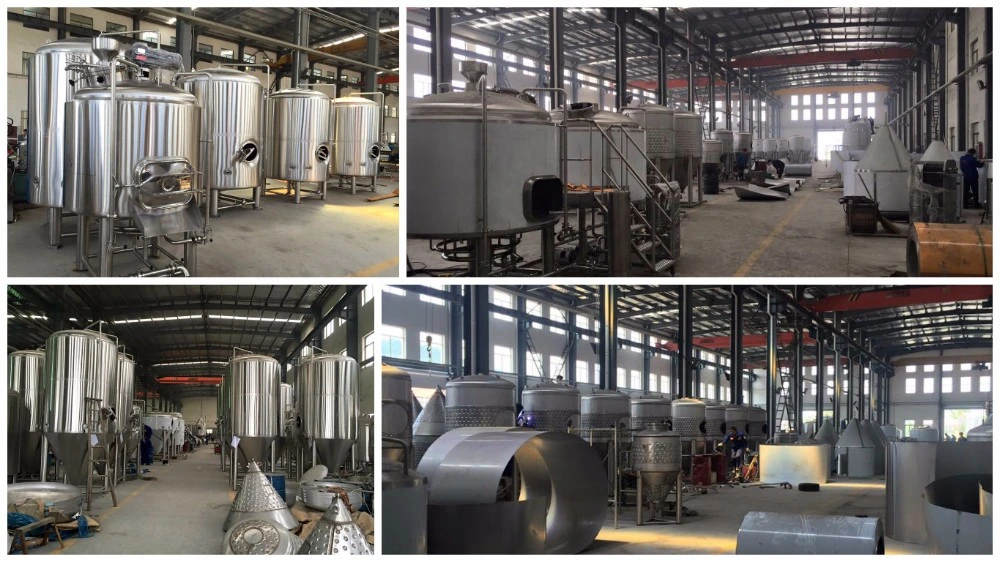 1000L Turnkey Commercial Tap Room China Beer Making Craft Beer Brewing