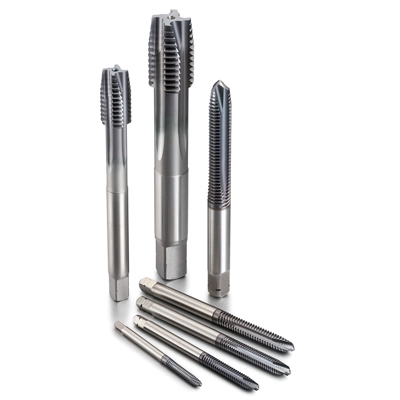 High Quality HSS Spiral Point Taps with Tin Coating Machine Tap Ex-Pot M10*15