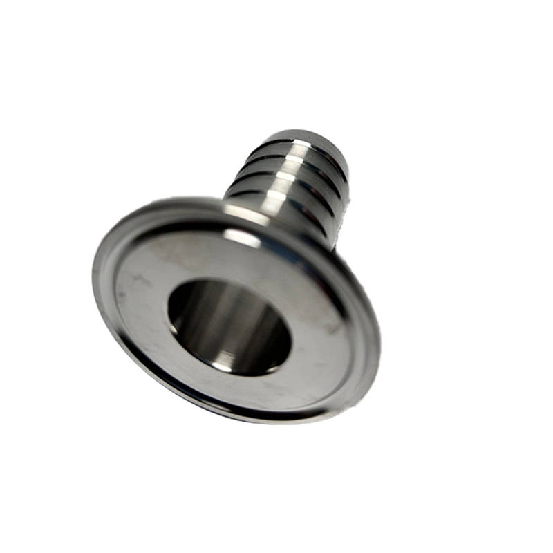 Custom Stainless Steel External Thread Hose Fitting Pipe Nipple Clamp Coupling