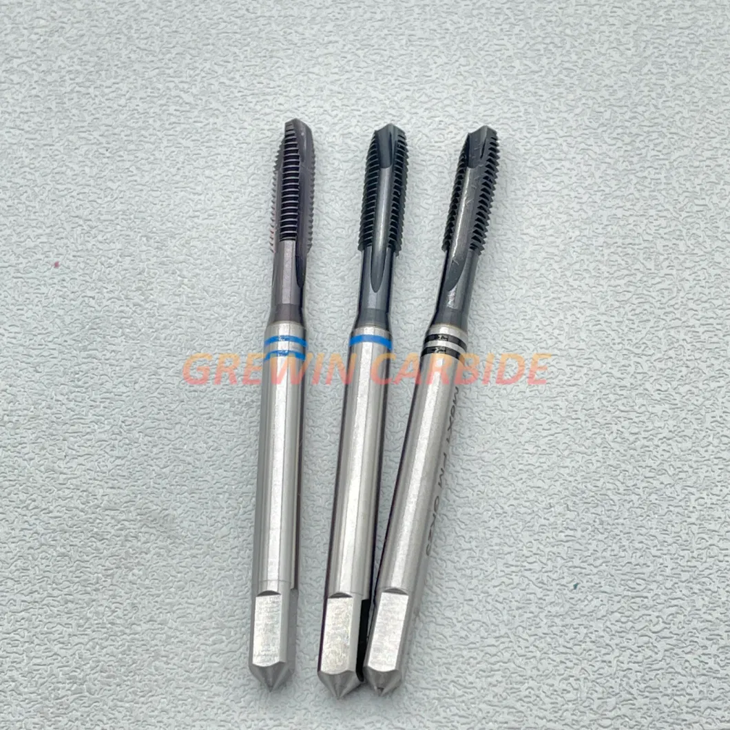 Grewin&Cowee-High Quality Mechanical Cobalt-Containing Hsse Pointed Tip Taps M2-M24 Machine Taps