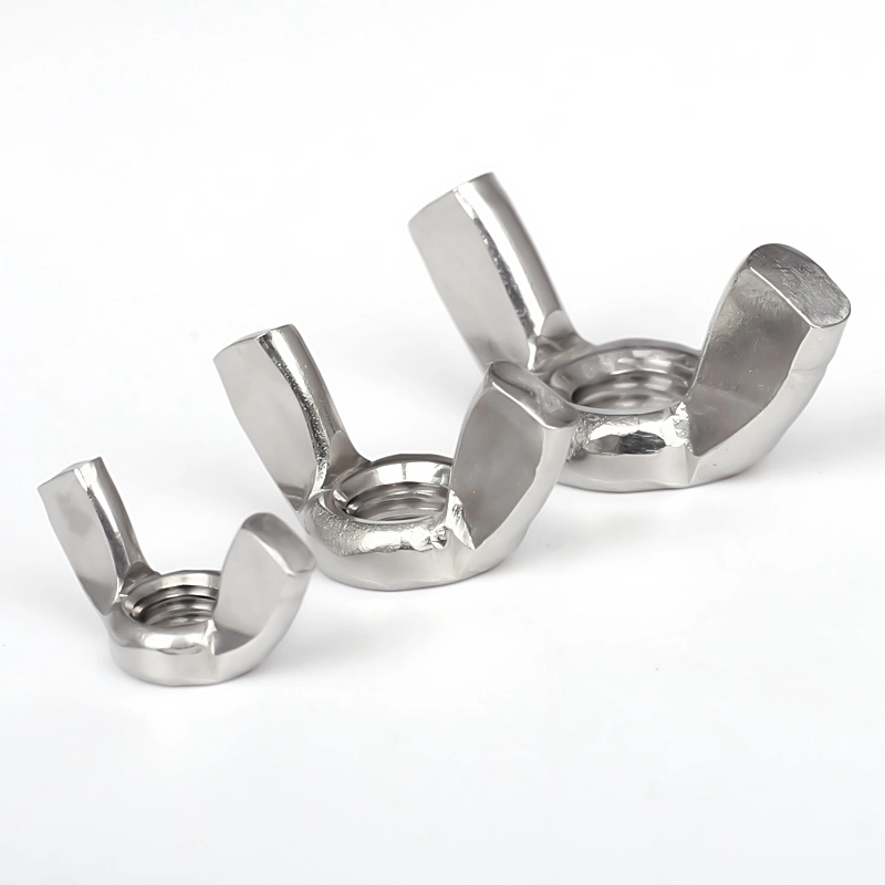 Stainless Steel Weld Fasteners Square Swing Hex Flange Lock Screw Nut