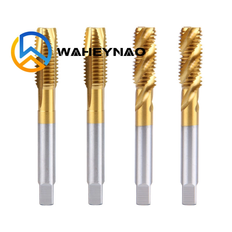 Waheynao M2 to M52 Hand Machine HSS Cobalt Screw Tap with Straight spiral Flute spiral Point