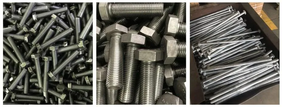 Manufacturer Nice Price 304L/316L Hex Bolt and Nut Sizes M12