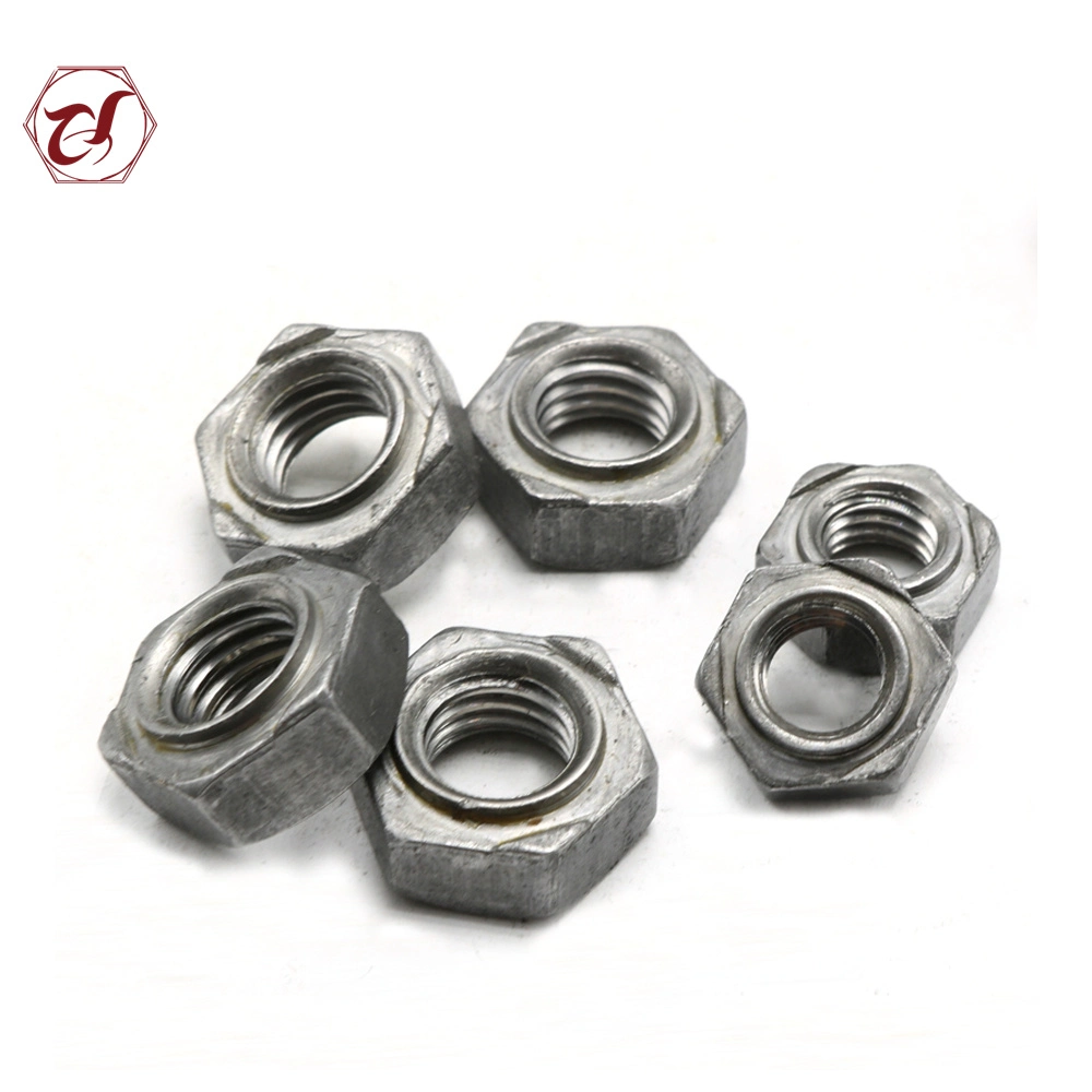 DIN929 Metric Hexagon Head Nut Carbon Steel Hex Weld Nut