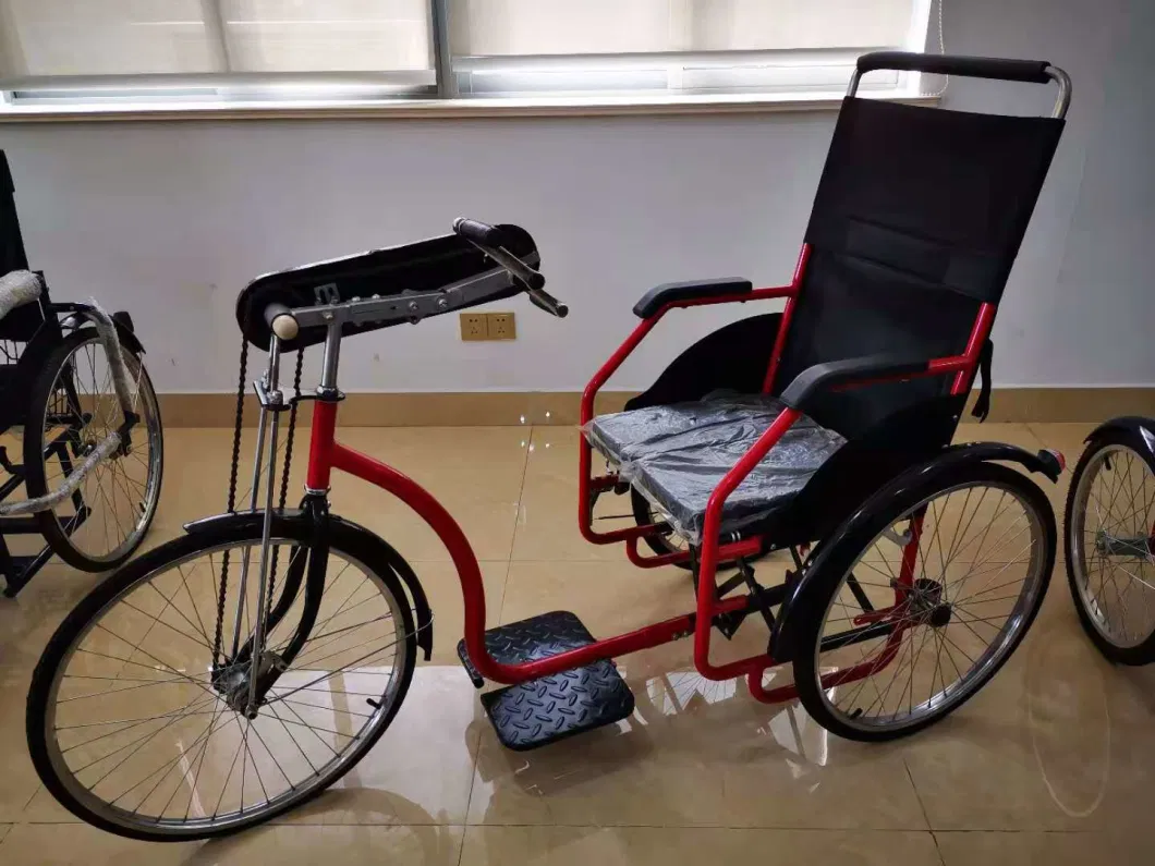 Medical Equipment Manual Tricycle for Disabled Senior