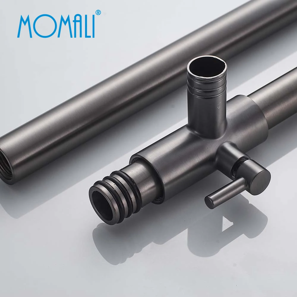 Momali Faucet Water Tap Bathroom Accessories Gun Color Thermostatic Fashion Shower Enclosuresimple Modem Sanitary Ware Shower Column Shower Set