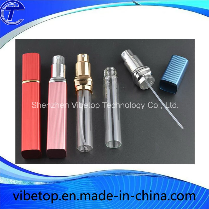 Mini Aluminum Perfume Sprayer Atomizer Bottle Refilled with Bottom