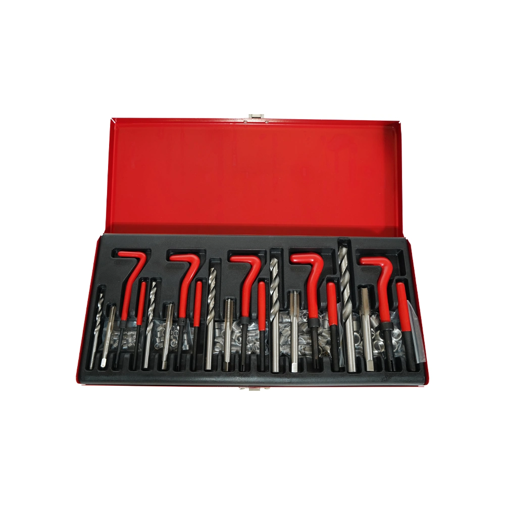 Doz Promotional 131 PCS Thread Repair Tool Kit Set Brass Titanium Wire Threading Hand Tools M6 M8 M10