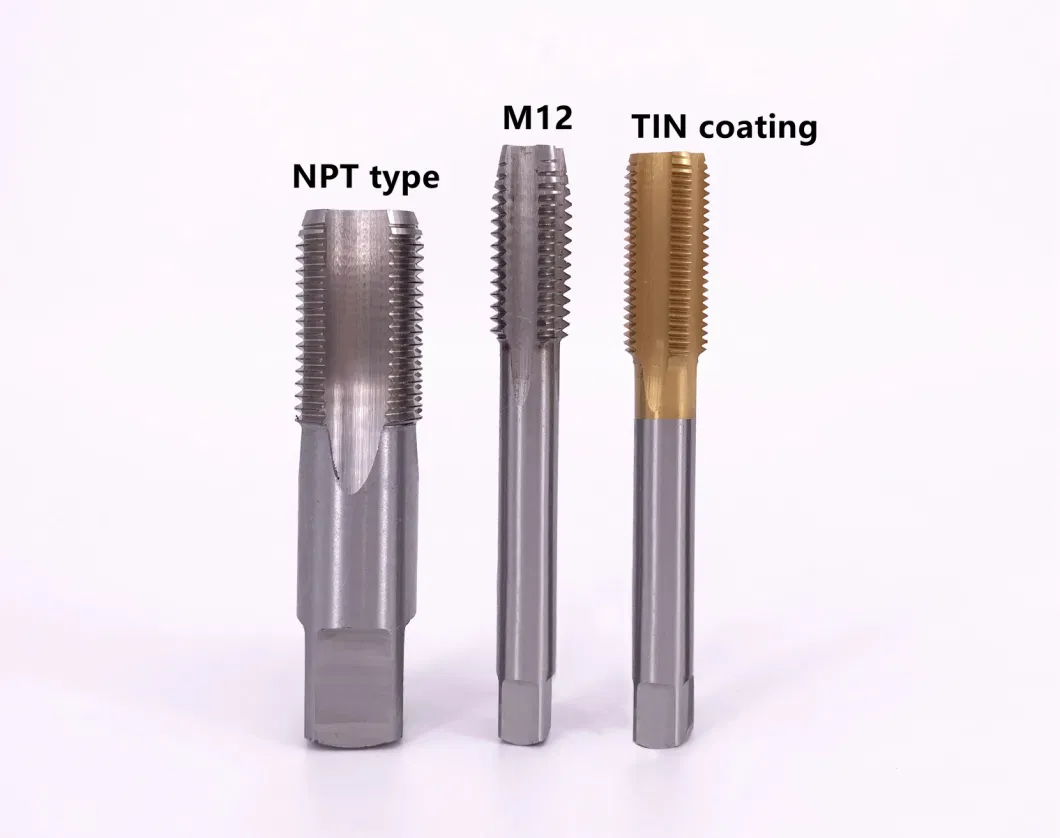 HSS Titanium Metric NPT Nc Coated Pipe Thread Taper Machine Screw Tap