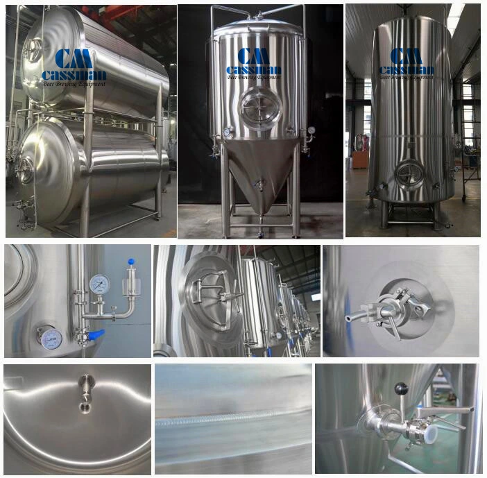 1000L Turnkey Commercial Tap Room China Beer Making Craft Beer Brewing