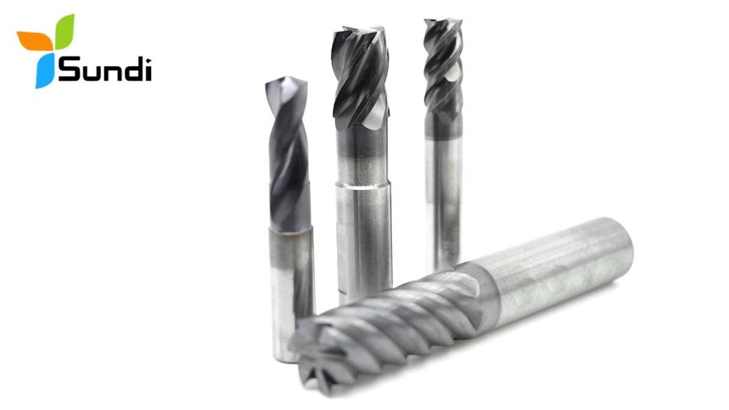 CNC Machining HRC 65 Straight Ball Nose Thread PCD CBN Solid Carbide Cutting Milling Tool for Aluminum