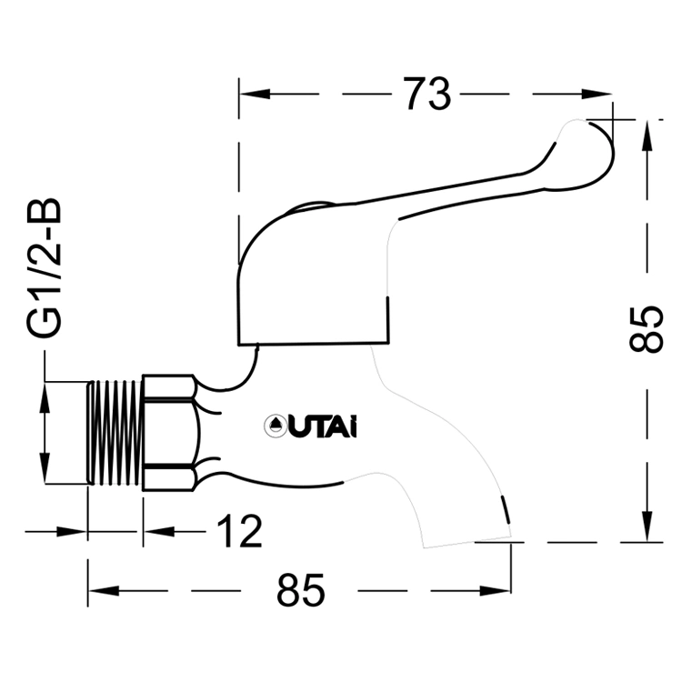 Sanitary Ware Washing Machine Tap Bib Cock Big Discount Water Faucets