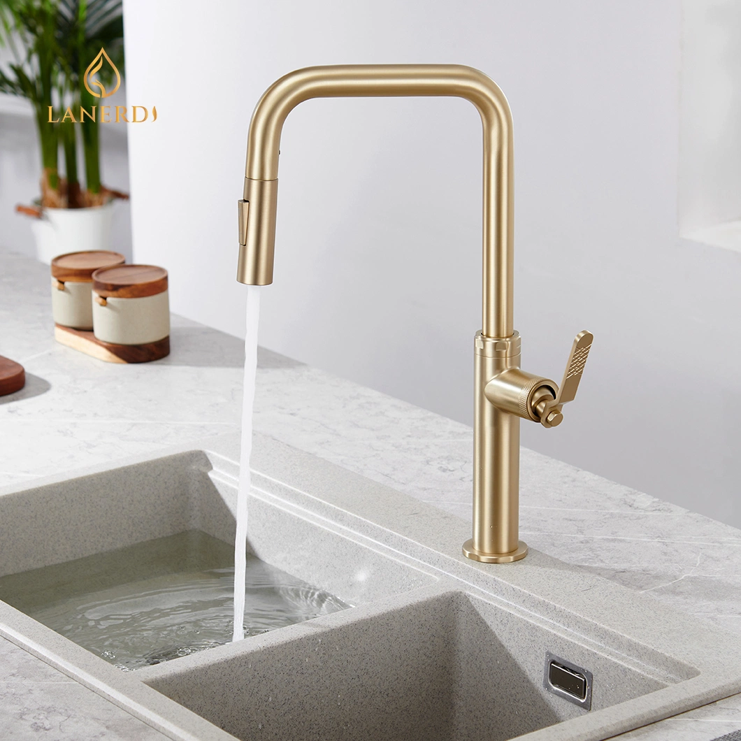 2023 Kitchen Faucets Kitchen Sink Tap Kitchen Faucet Pull out Brass Gun Black Kitchen Faucet Spray Brass Sanitary Ware Kitchen Faucet Mixer Tap