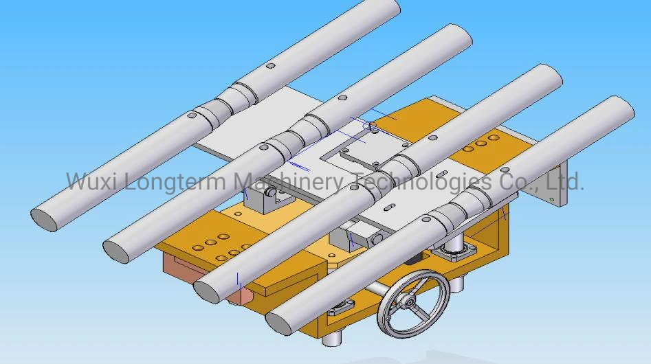 CNG Cylinders Neck Threaded Screw Equipment, Oxygen Cylinder Neck Threading Machine^