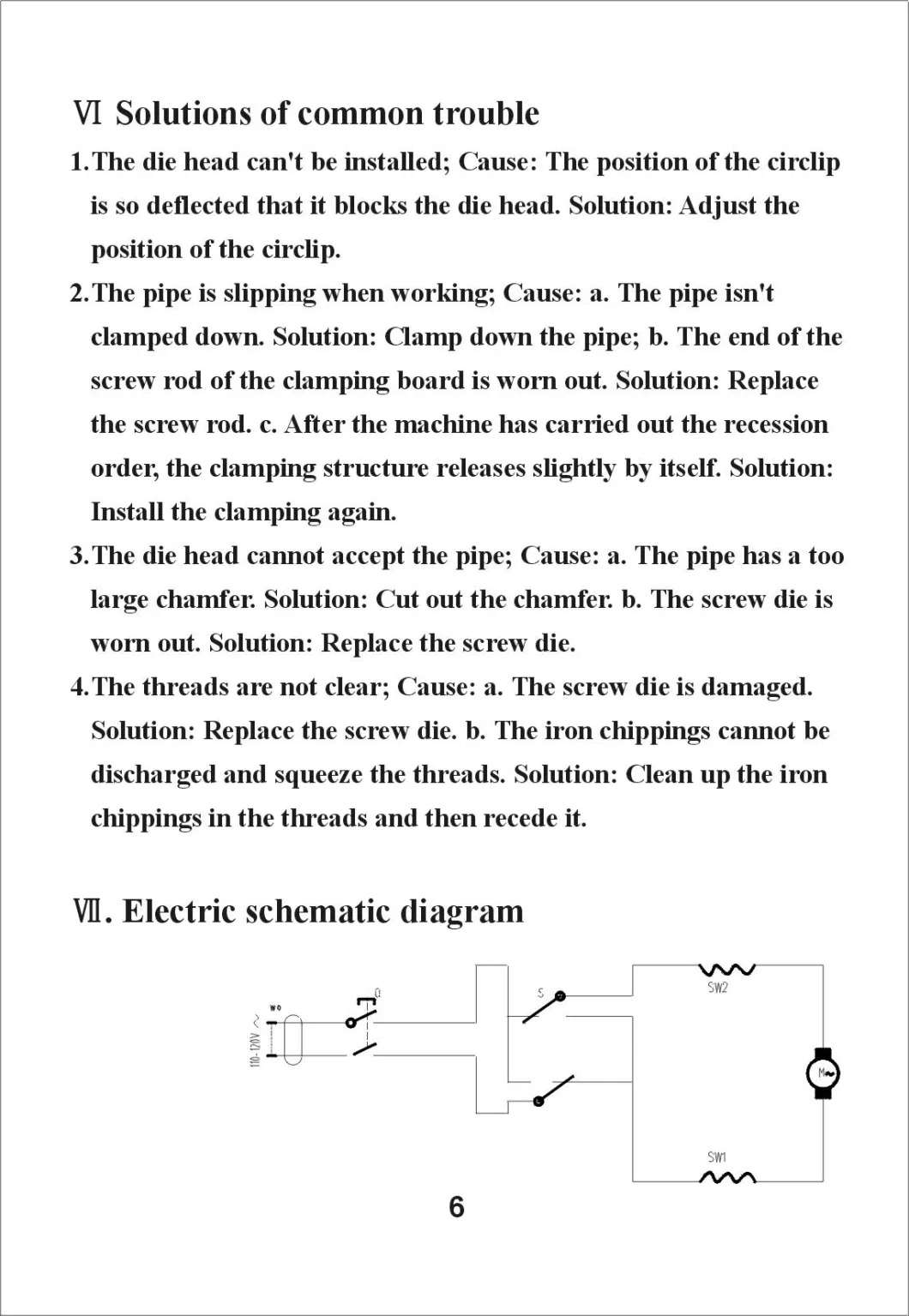 Electric Threading Machine (GMTE-02C)