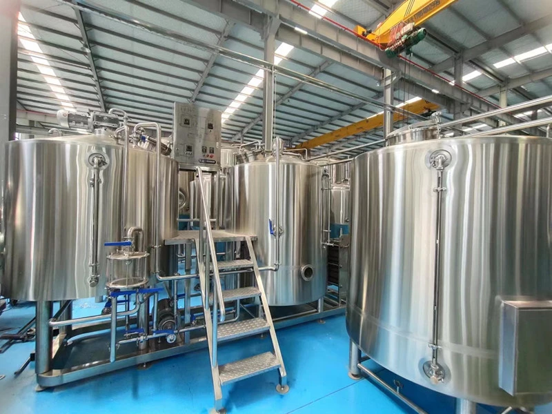 1000L Turnkey Commercial Tap Room China Beer Making Craft Beer Brewing