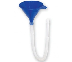 1 Quart Non Splash Oil Funnel with Mesh Filter and Flexispout