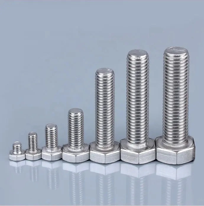 Good Quality High Strength 10mm Stainless Steel Hex Head Nut and Bolt Set