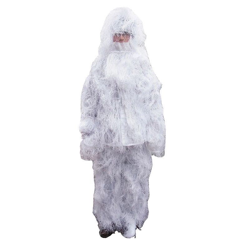 Basic Customization Hunting Suit 3D Synthetic Snow Ghillie Suit