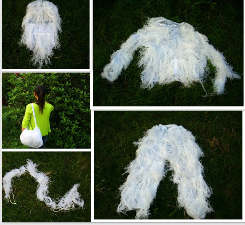 Basic Customization Hunting Suit 3D Synthetic Snow Ghillie Suit