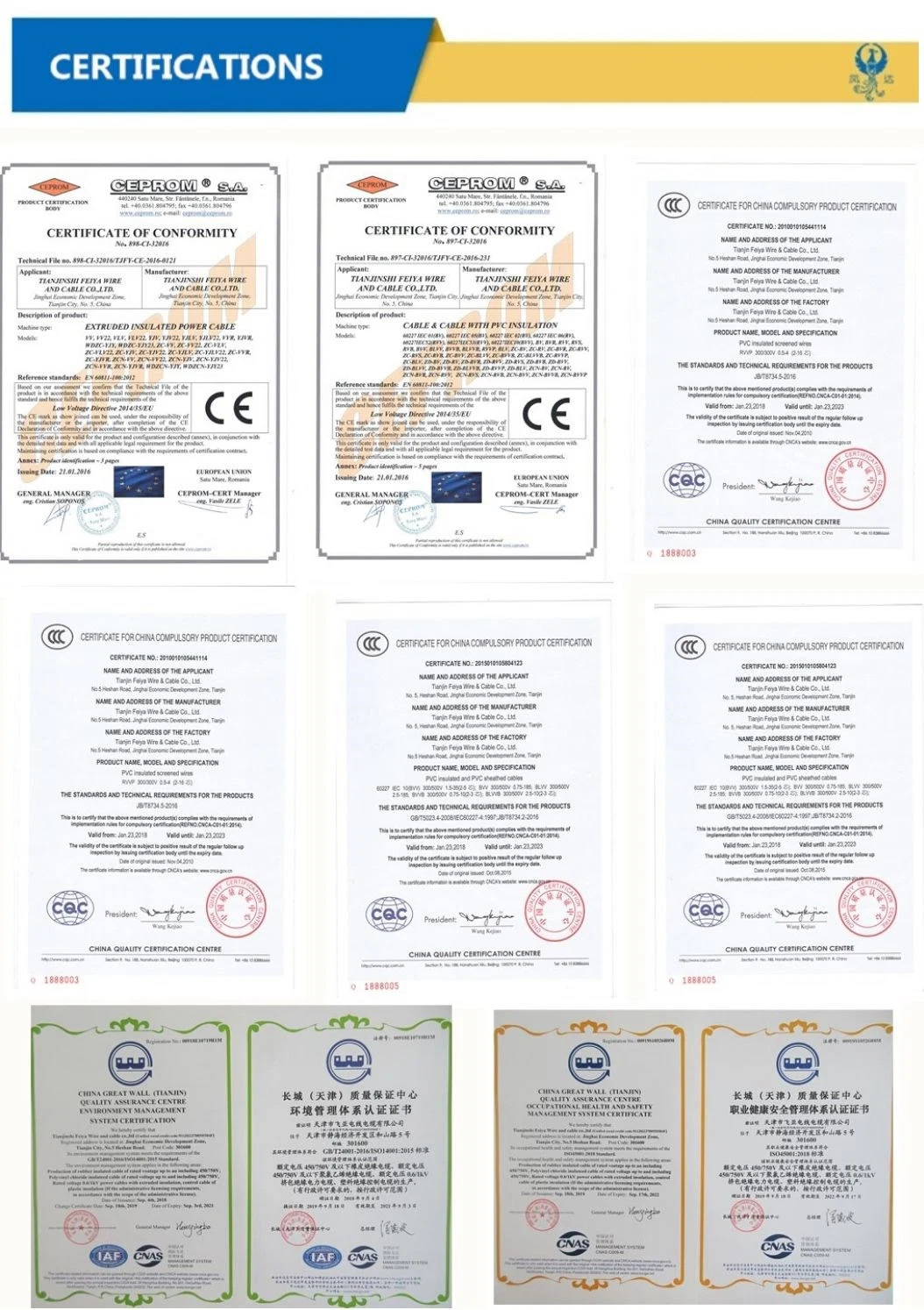 ACSR Aluminum Conductor Steel Reinforced Overhead Power Cable