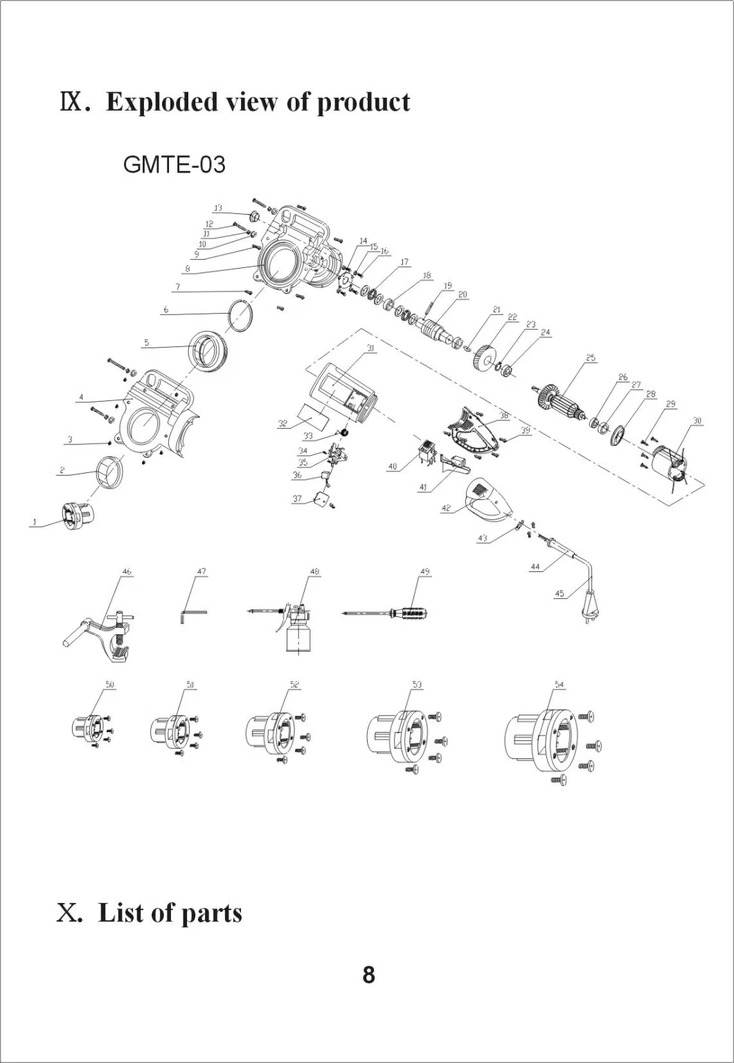 Electric Threading Machine (GMTE-02C)