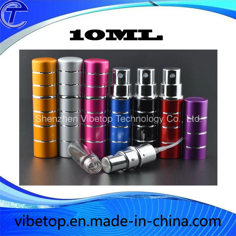 Mini Aluminum Perfume Sprayer Atomizer Bottle Refilled with Bottom