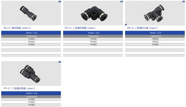 Pll-C Extended Male Elbow Compact Mini Fitting