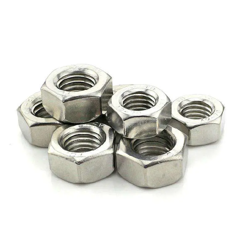 DIN934 All Size Zinc Plated Hex Nut Hex Head Nuts Fasteners