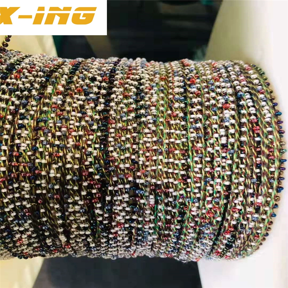 Sequins Threading Machine Glass Beads String Machine for Embroidery Machine Beads Yarn Beads Thread Making Machine