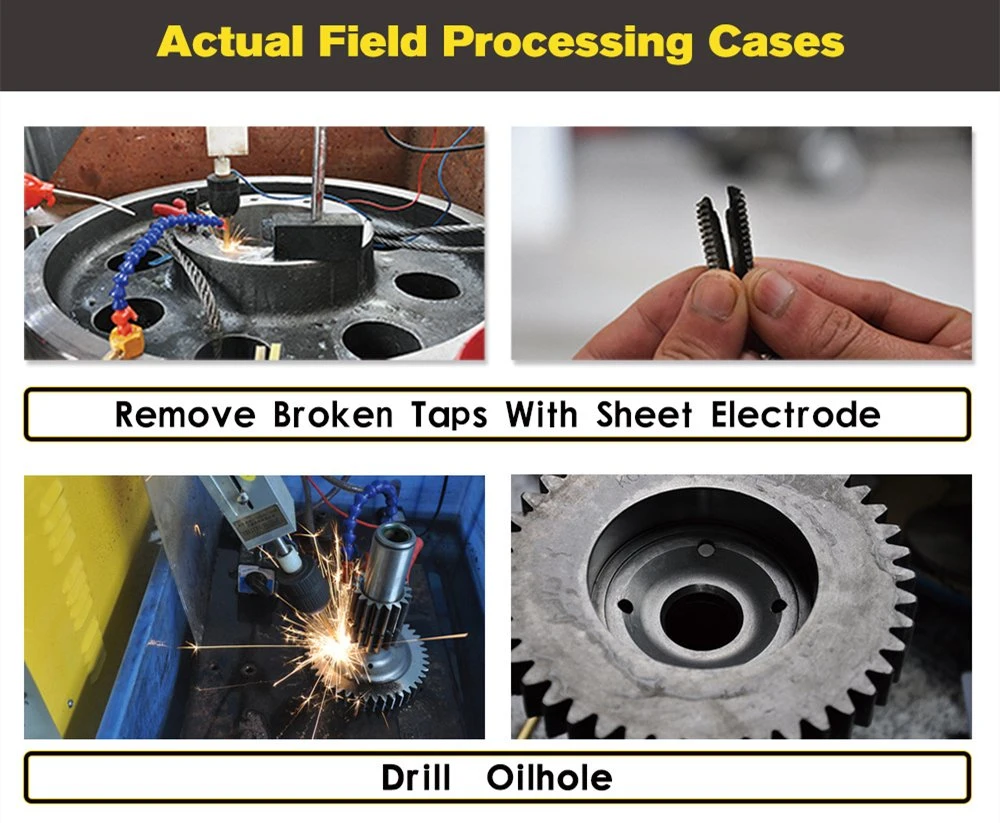 EDM-2000b Portable Hole Drilling Machine Tap Burner EDM Broken Tap Remover